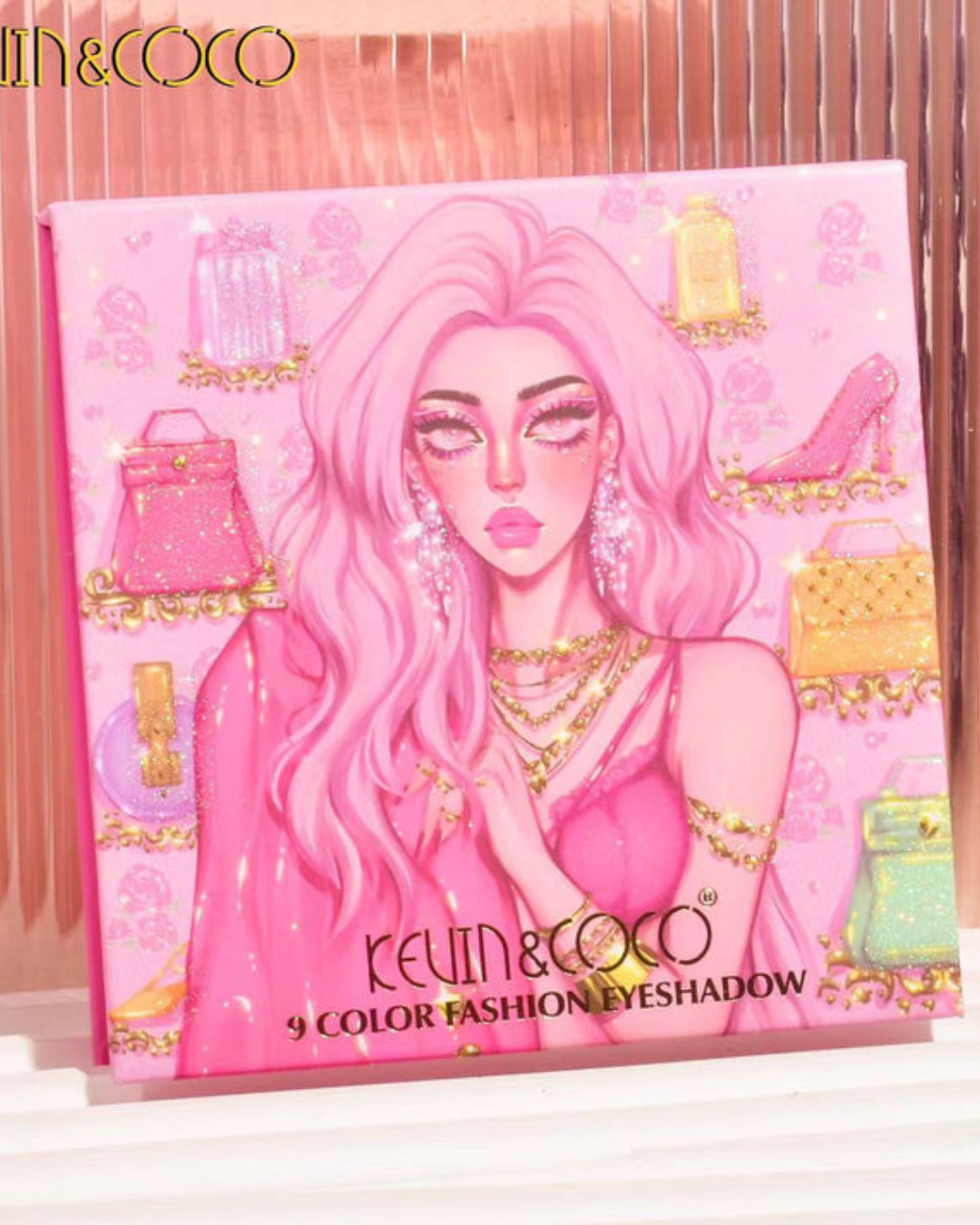 Paleta De Sombras Kevin Coco Rosas